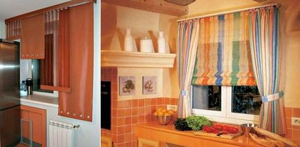 Függöny a konyhában a fényképet konyhai függönyök, konyha, kávé és tészta, egy sejtbe, konyha nappali,