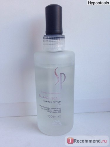 Сироватка для волосся wella sp balance scalp energy serum - «випадає волосся ця сироватка - мастхев