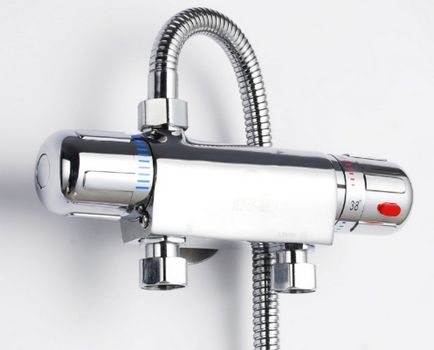 Змішувач з термостатом для ванни з душем особливості монтажу і підстроювання пристрої
