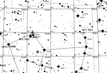 Constellation Orion - ghid pentru constelațiile jurnal astronomic astrophorum astroblogy