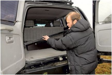 Alvás UAZ Patriot kezük (alvás) Alvás UAZ Patriot kezük