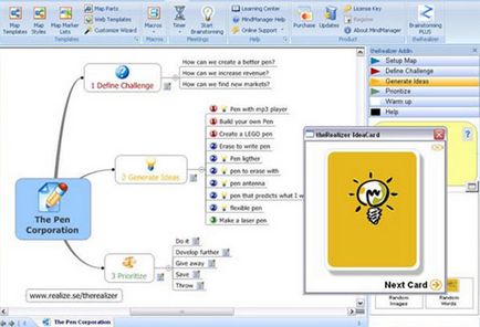 Статті - mindjet mindmanager складаємо діаграми зв'язків