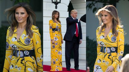 Стиль першої леді 5 нових суконь мелании трамп