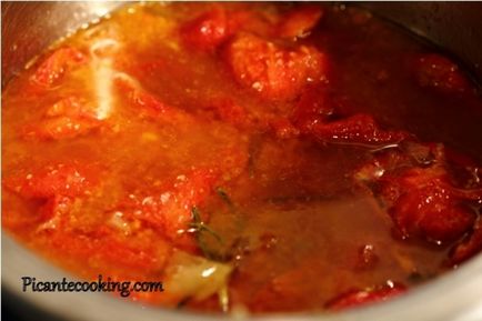 Суп з домашніх в'ялених помідорів, picantecooking