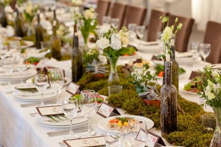 Recepția de nunți la Moscova - pentru a comanda un cocktail pentru o nuntă în natură în compania de catering 