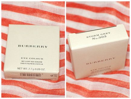 Тіні для повік burberry eye colour silk # 303 storm grey