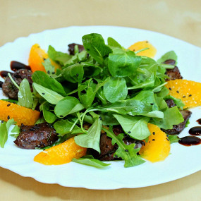 Salate calde, 195 de rețete cu fotografii pe site-uri - panouri de mâncare