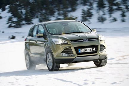 Unitatea de testare a unui crossover high-tech ford kuga 2013