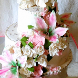 Esküvői torta sün