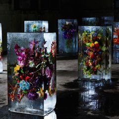 Тривимірні фігурки з живих квітів