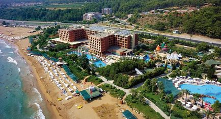 Turcia - Inzekum - așezare în Alanya, hoteluri, hartă, fotografie