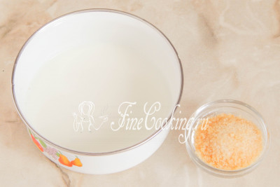 Сирне суфле з желатином - рецепт з фото