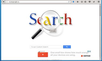 Eliminați scangoogle din browser (manual), spyware ru