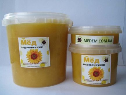 Uimitoare miere de floarea-soarelui utile și proprietăți medicinale