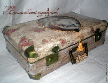 Дивовижне перетворення старого валізки - ярмарок майстрів - ручна робота, handmade