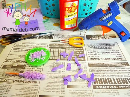 Díszítő saját kezét, levendula mesterkurzus - egy magazin anyák és gyermekek (levendula mikron) Díszítő saját kezét, levendula mesterkurzus - egy magazin anyák és gyermekek