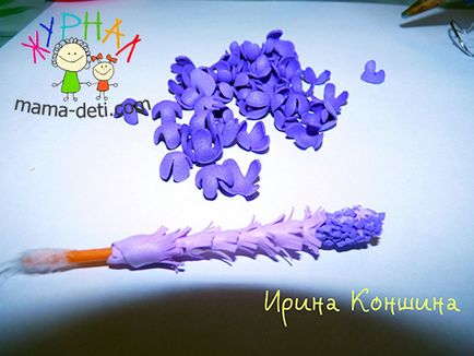 Díszítő saját kezét, levendula mesterkurzus - egy magazin anyák és gyermekek (saját) Díszítő saját kezét, levendula mesterkurzus - egy magazin anyák és gyermekek