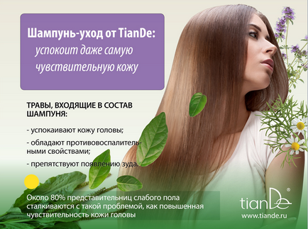 Îngrijirea șamponului calmante de la tiande puterea vindecătoare a plantelor pentru părul tău! Kazan tiande -