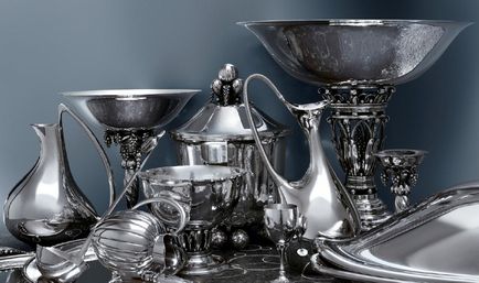 Догляд за столовим сріблом - правила і рекомендації