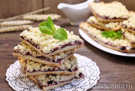 Biscuiți vieneze cu rețetă de jam cu fotografie