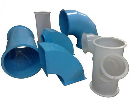Вентиляційні труби пластикові для витяжки