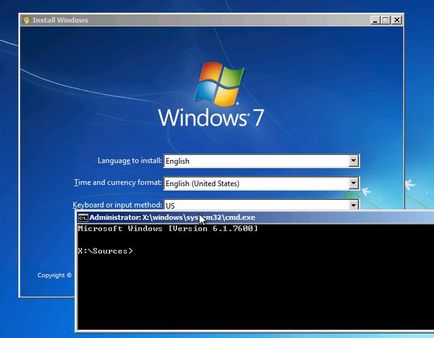 Restaurarea structurii partițiilor efi la distanță în Windows 7, ferestre pentru administratorii de sistem