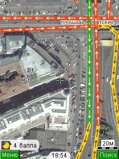 Yandex térképek java alkalmazás mobiltelefon