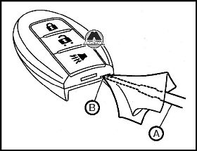 Заміна батарей в ключі автомобіля infiniti fx 35