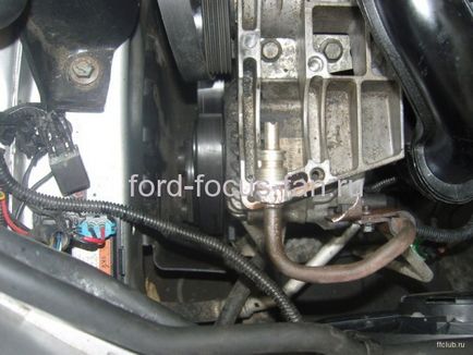 Centura de schimbare-generator-prin-a-forța-on, Ford Focus-2-fotografie (video), Ford focus ventilator