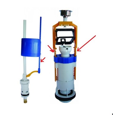 Запірна арматура для унітазу як замінити пристрій своїми руками