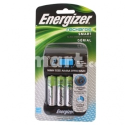 Зарядка energizer smart battery charger і 4 aa nimh rechargeable batteries