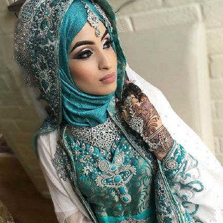 Жінка в ісламі 25 фотографій мусульманських наречених у весільних хіджабах, казка для двох
