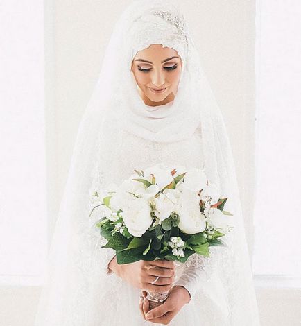 Жінка в ісламі 25 фотографій мусульманських наречених у весільних хіджабах, казка для двох