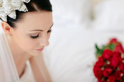 Téli smink a menyasszony, esküvői magazin wedinmoscow esküvő Moszkva
