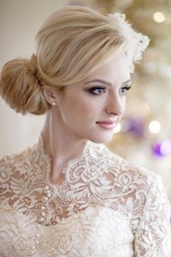 Зимовий макіяж нареченої, весільний журнал wedinmoscow весілля в москві