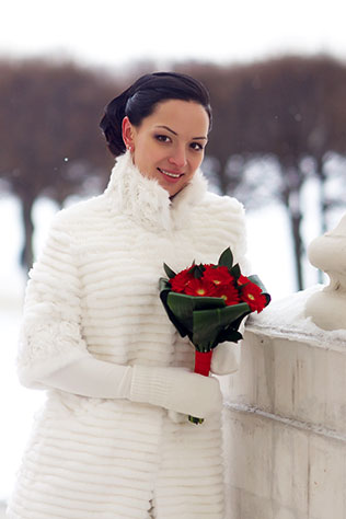 Зимовий весільний макіяж поради фахівців