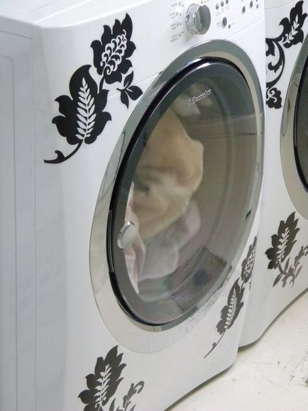 9 Вдалих прикладів того, як можна прикрасити пральну машину