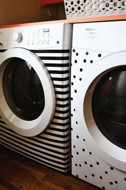 9 Вдалих прикладів того, як можна прикрасити пральну машину
