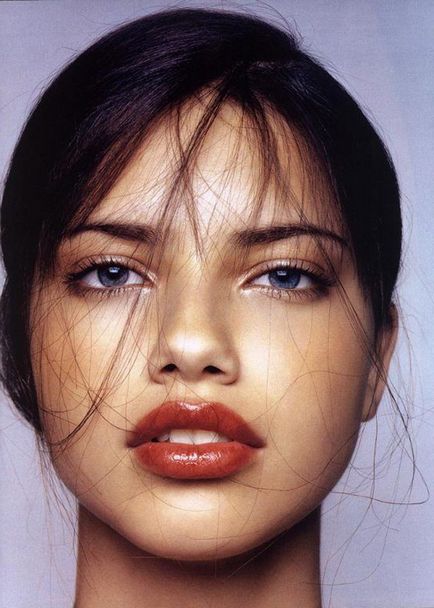 Adriana Lima, modelul lui Adrian Lim