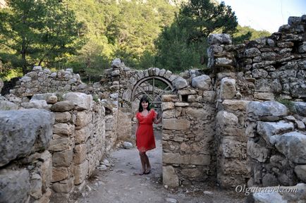 Az ősi város Olympos, Török történelem, irányokat vagy fényképeket, a költségek