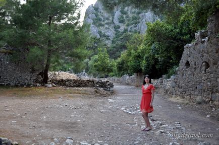 Az ősi város Olympos, Török történelem, irányokat vagy fényképeket, a költségek