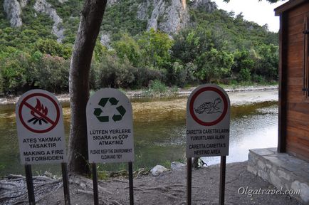 Az ősi város Olympos, Török történelem, irányokat vagy fényképeket, a költségek