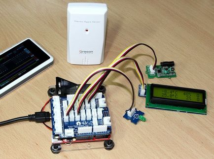 Arduino - Oregon sau stație meteo cu mâinile proprii