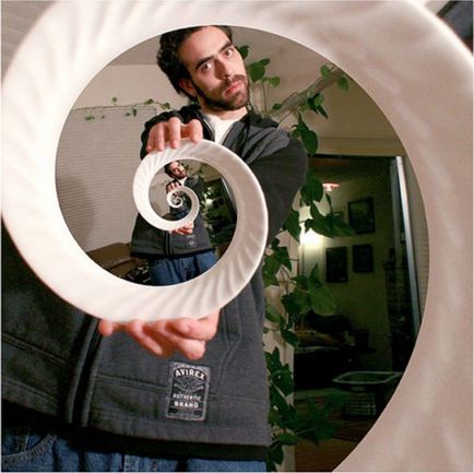 Végtelen rekurzió 1 (Droste Effect Droste) Végtelen ciklus 1