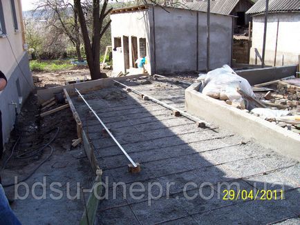 Beton de curte în casa ta, pardoseli din beton pe stradă - de unde să înceapă și cum să termine