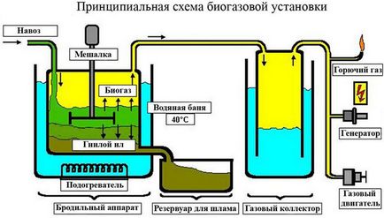 Біогаз своїми руками схема створення найпростішої біогазової установки