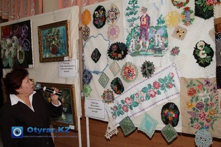 Peste o sută de tablouri și articole artizanale au fost prezentate de meșterii din Shymkent (foto-raport) - știri pentru Shymkent