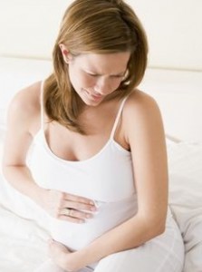 A hasi fájdalom étkezés után terhesség