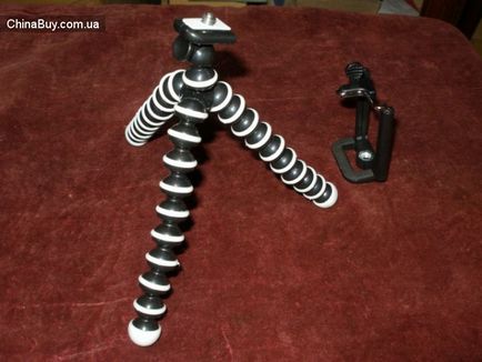 Бюджетна тринога (штатив, трипод) для смартфона і фотоапарата tripod bracket holder