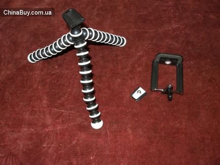 Бюджетна тринога (штатив, трипод) для смартфона і фотоапарата tripod bracket holder